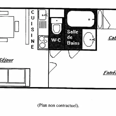Διαμέρισμα Serac - 2 Pieces Pour 4 Personnes Au Pied Des Pistes Mae-7611 *